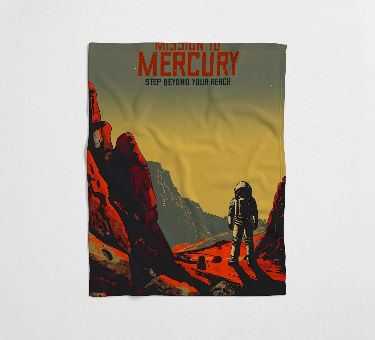 Missione a Mercuryr coperta in pile da Caeson
