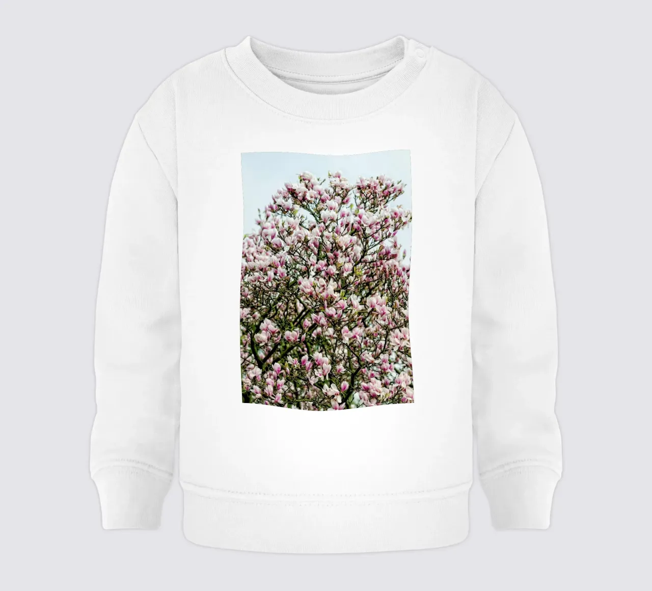 Magnolia Tree Pink felpa neonato da Curious Collections by Marielle Leenders