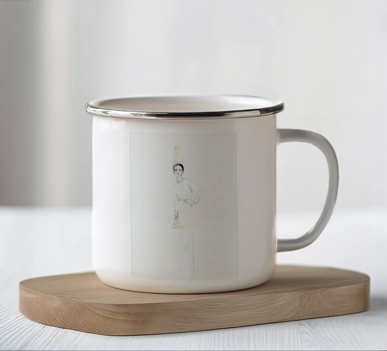 […] II tazza in smalto da Julia Danckwerth