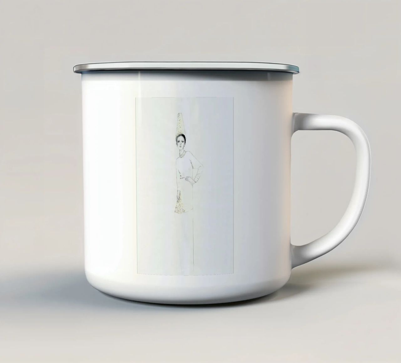 […] II tazza in smalto da Julia Danckwerth