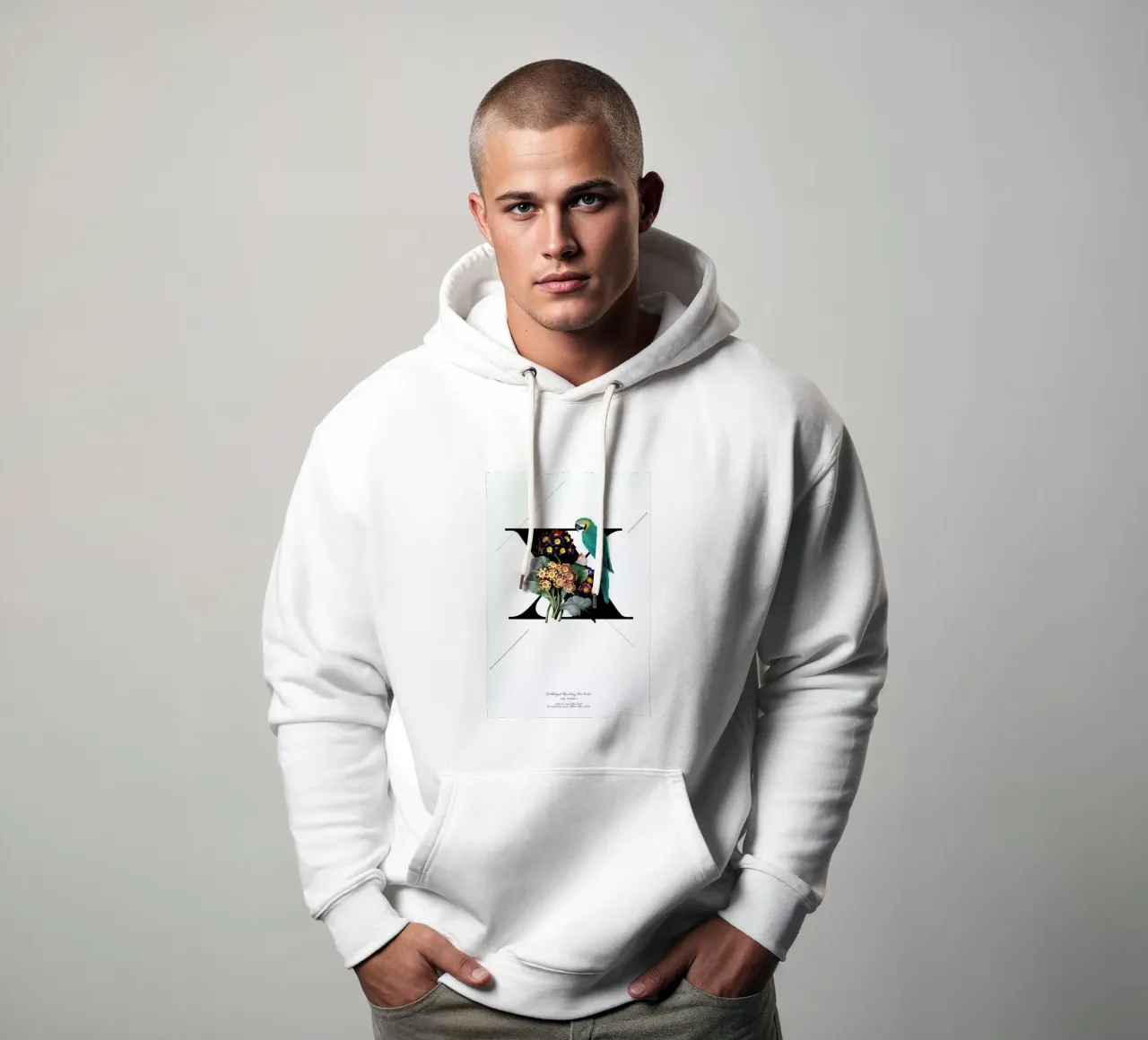 Botanical Alphabet - X sudadera con capucha de Froilein Juno