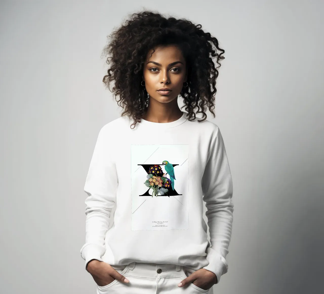 Botanical Alphabet - X felpa da Froilein Juno