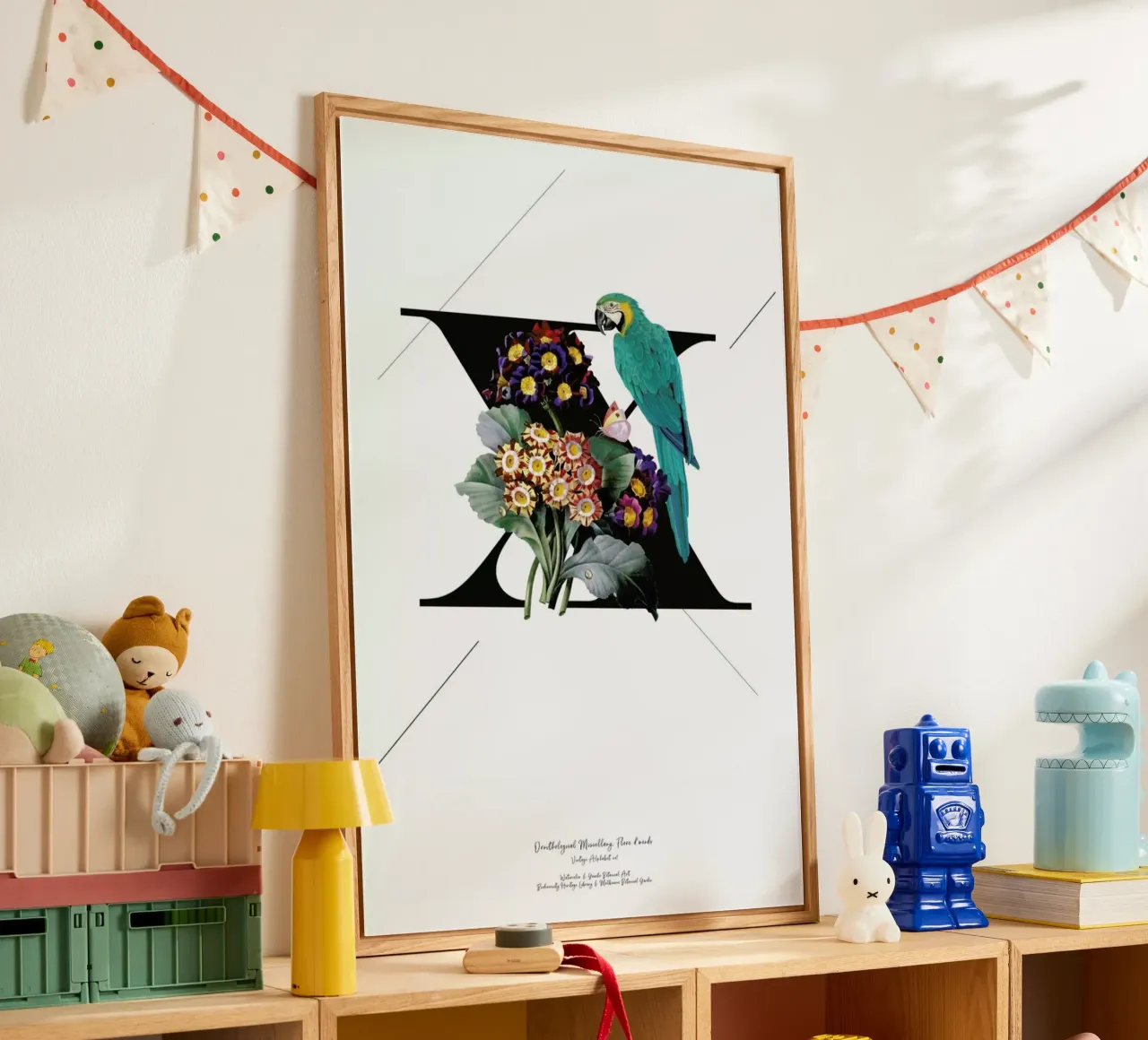 Botanical Alphabet - X plexiglass da Froilein Juno
