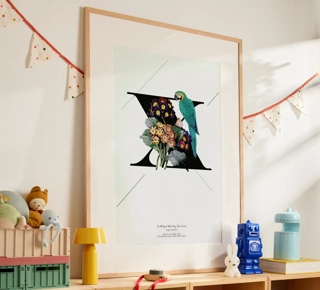 Botanical Alphabet - X carta hahnemühle da Froilein Juno