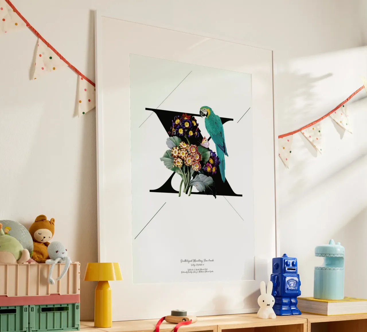 Botanical Alphabet - X carta hahnemühle da Froilein Juno