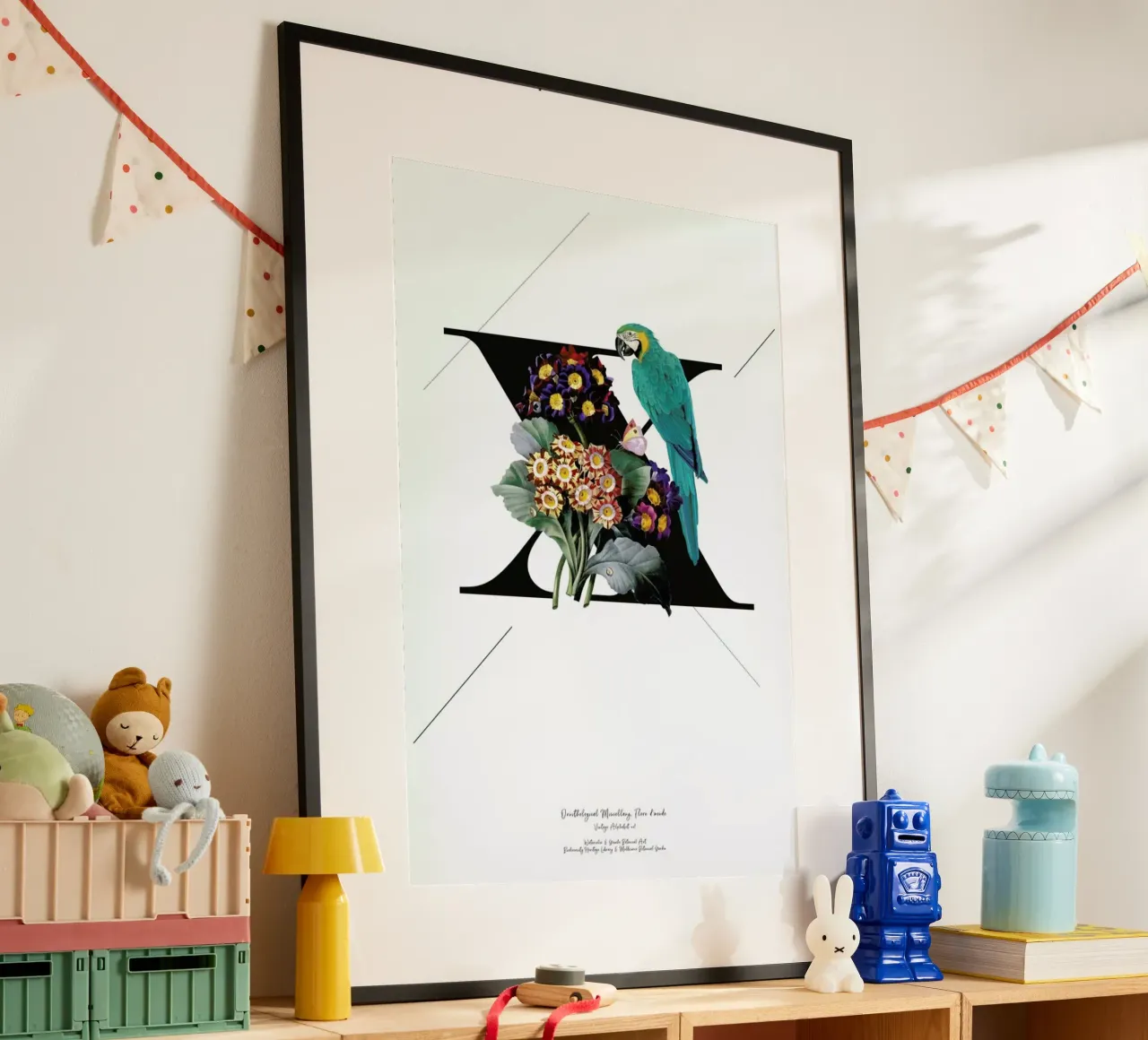 Botanical Alphabet - X carta hahnemühle da Froilein Juno