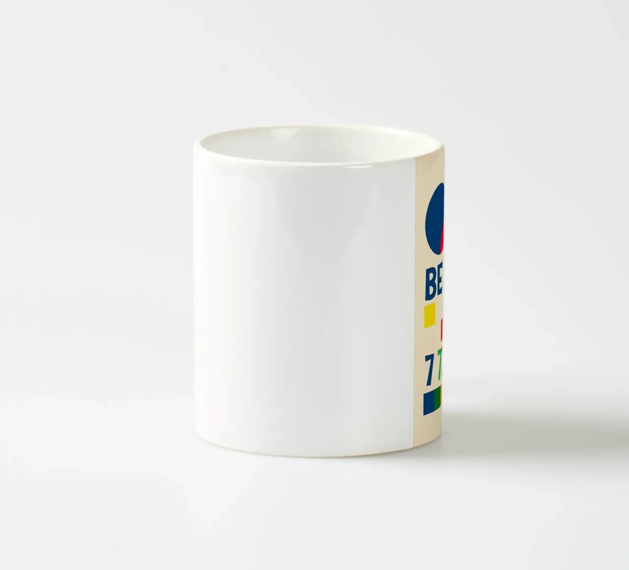 Numeri Bauhaus Minimal tazza in ceramica da Caeson