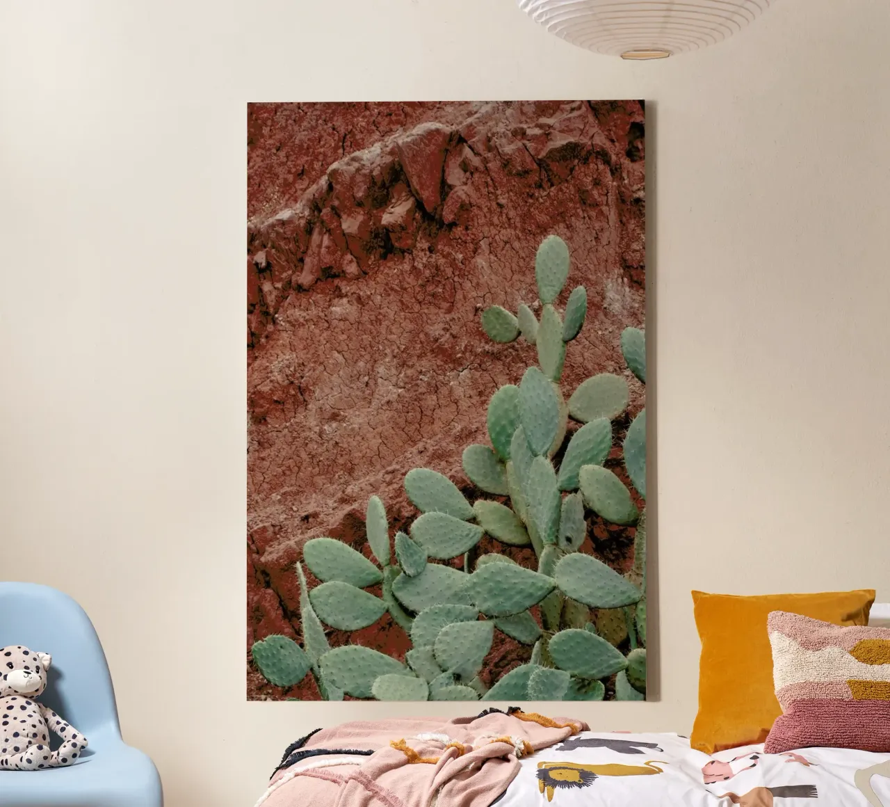 Desert Mood canvas with Floater frame by Studio Nahili