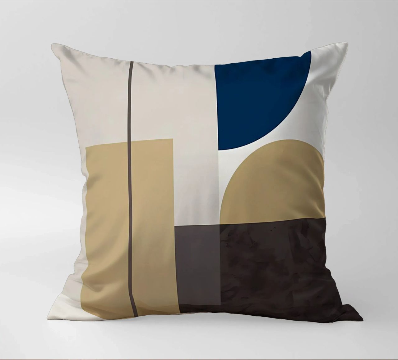 GEOMETRIC ABSTRACT 619A decorative cushion by Iracheta