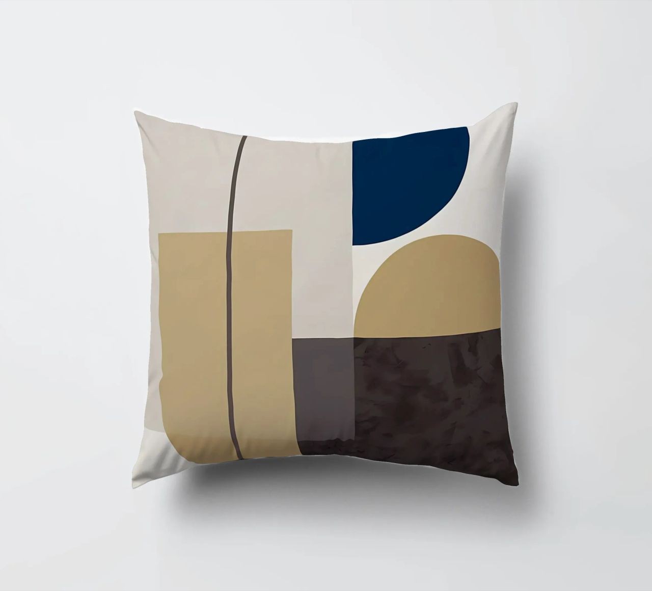 GEOMETRIC ABSTRACT 619A decorative cushion by Iracheta