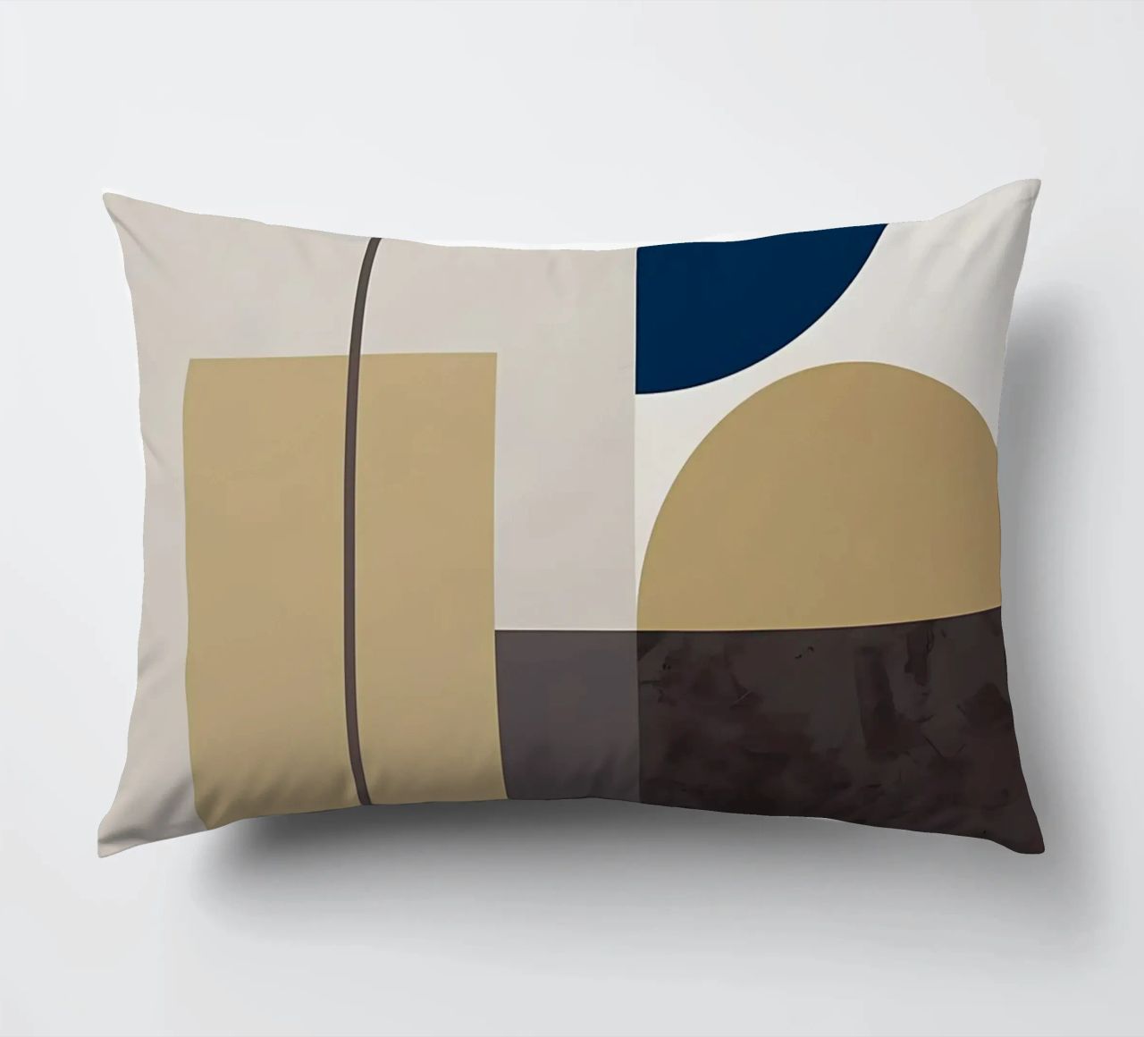 GEOMETRIC ABSTRACT 619A decorative cushion by Iracheta