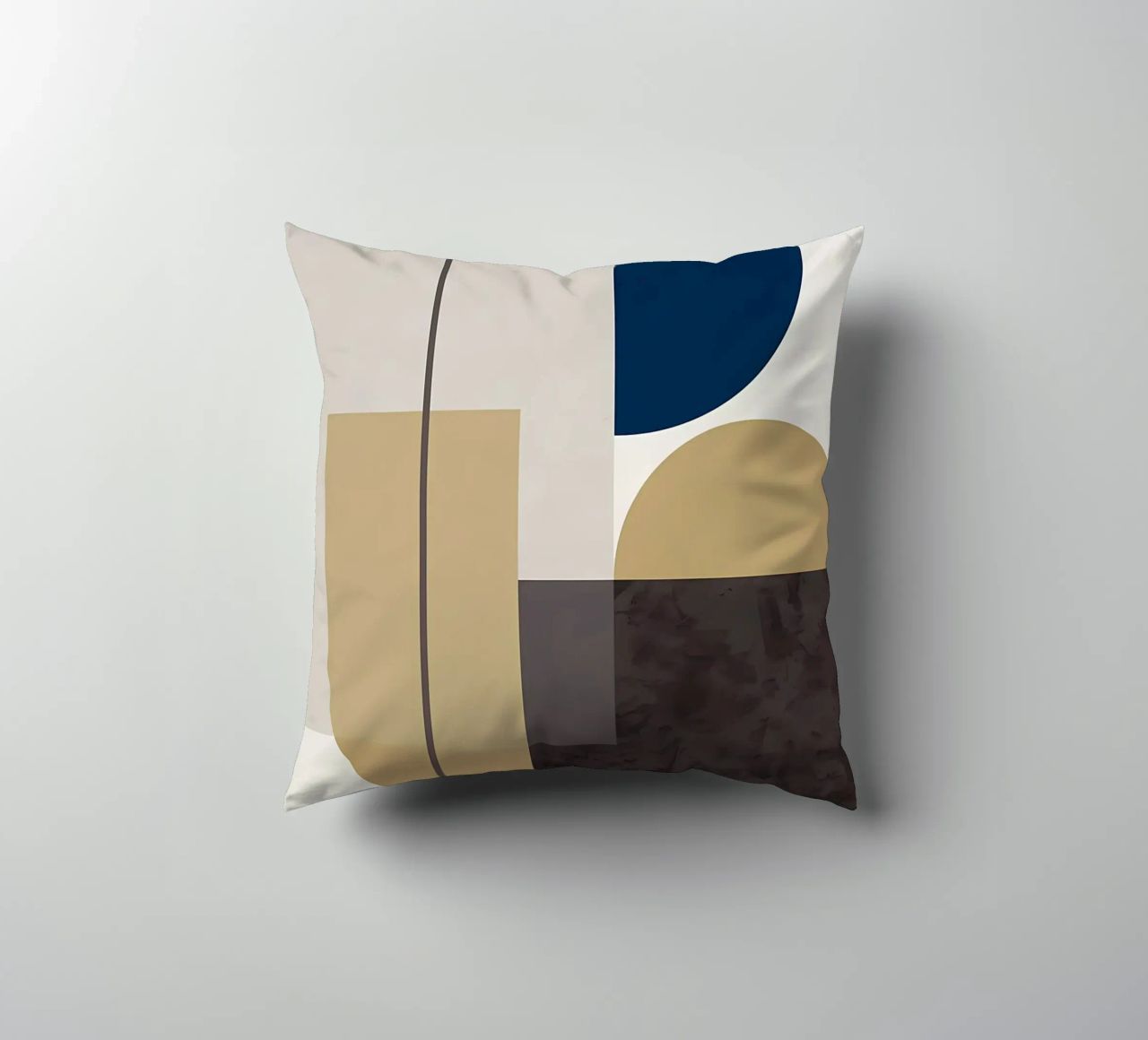GEOMETRIC ABSTRACT 619A decorative cushion by Iracheta