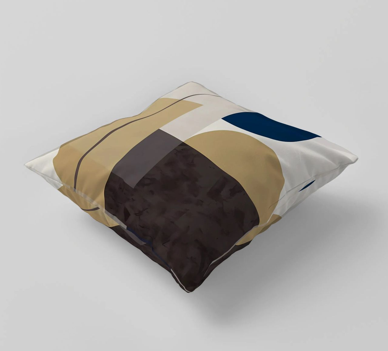 GEOMETRIC ABSTRACT 619A decorative cushion by Iracheta