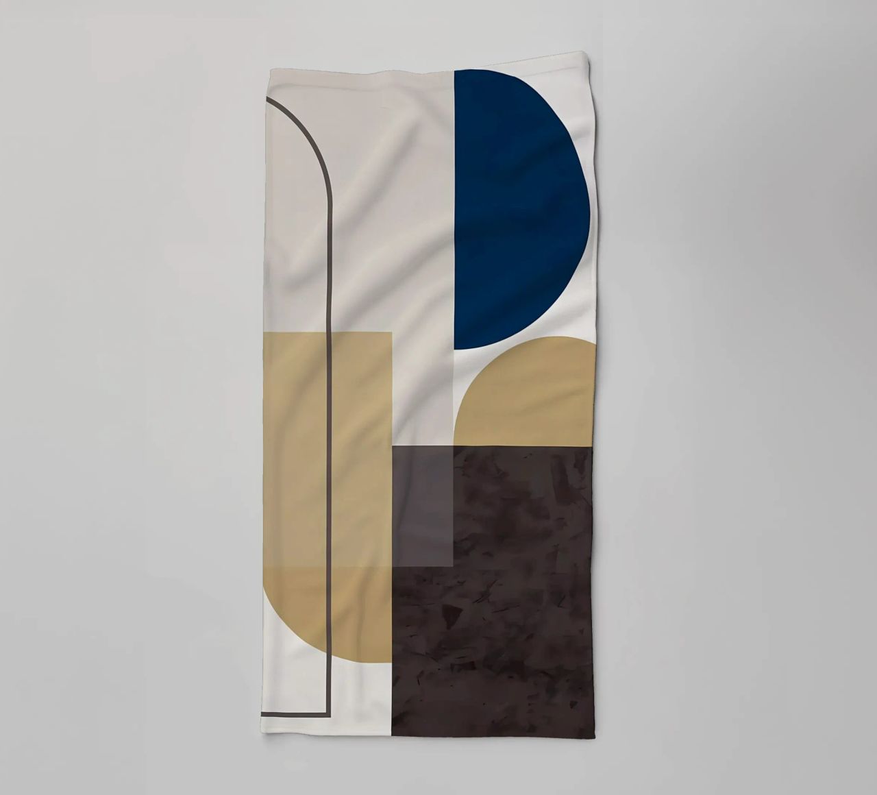 GEOMETRIC ABSTRACT 619A towel by Iracheta
