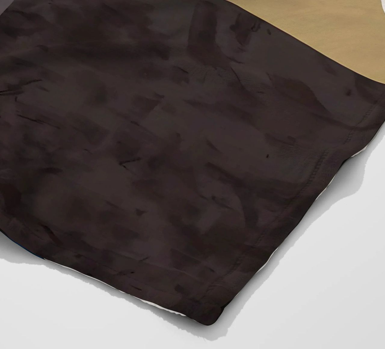 GEOMETRIC ABSTRACT 619A fleece blanket by Iracheta