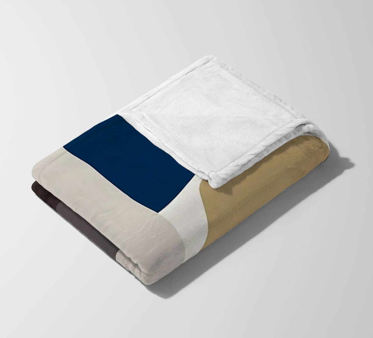 GEOMETRIC ABSTRACT 619A fleece blanket by Iracheta