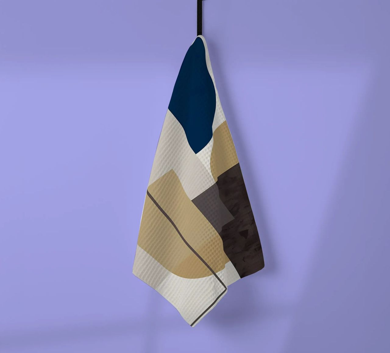 GEOMETRIC ABSTRACT 619A tea towel by Iracheta
