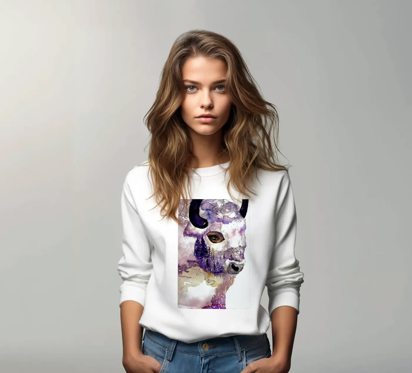 Buffalo felpa da Larissa van der Laan