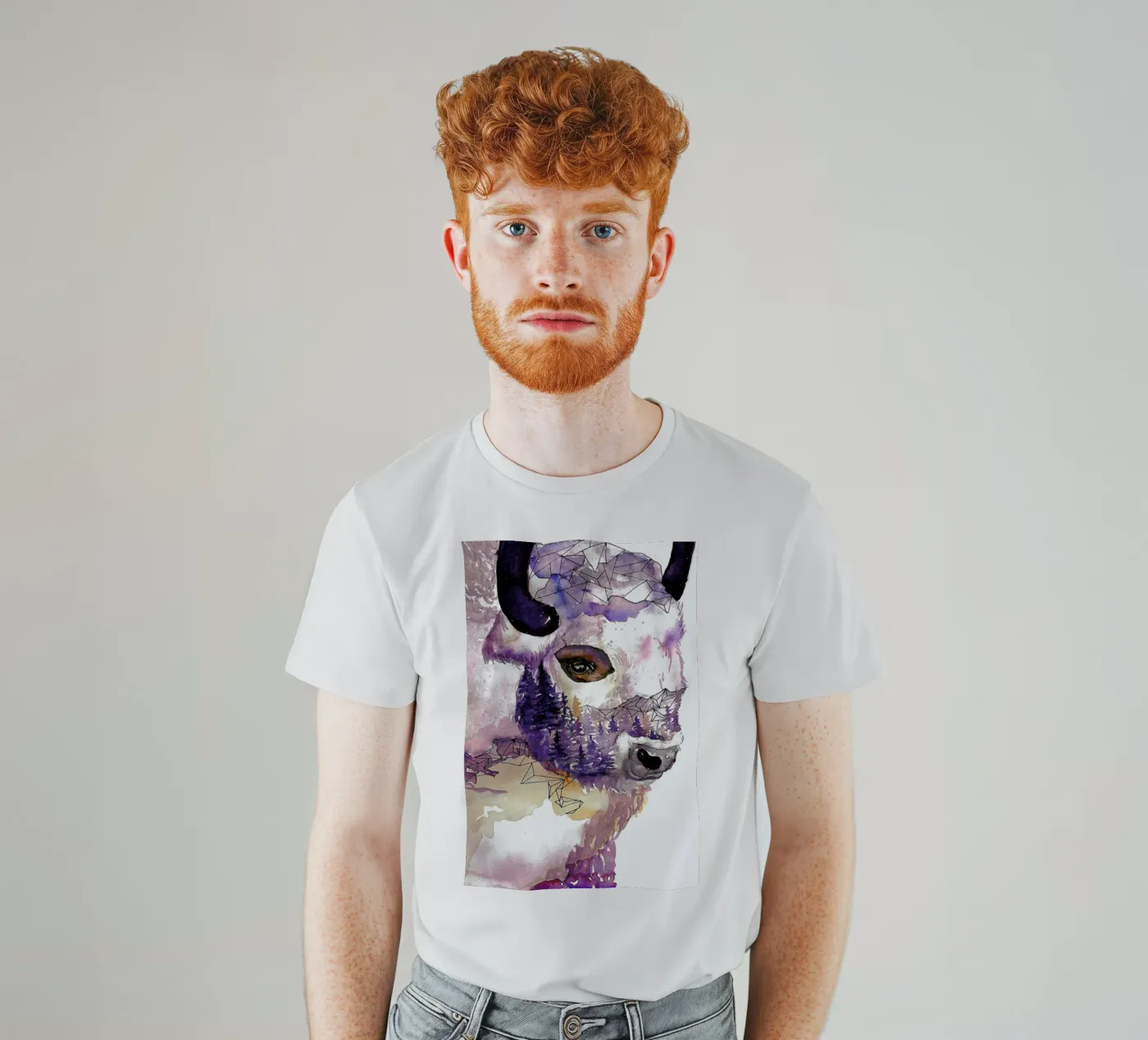 Buffalo t-shirt da Larissa van der Laan