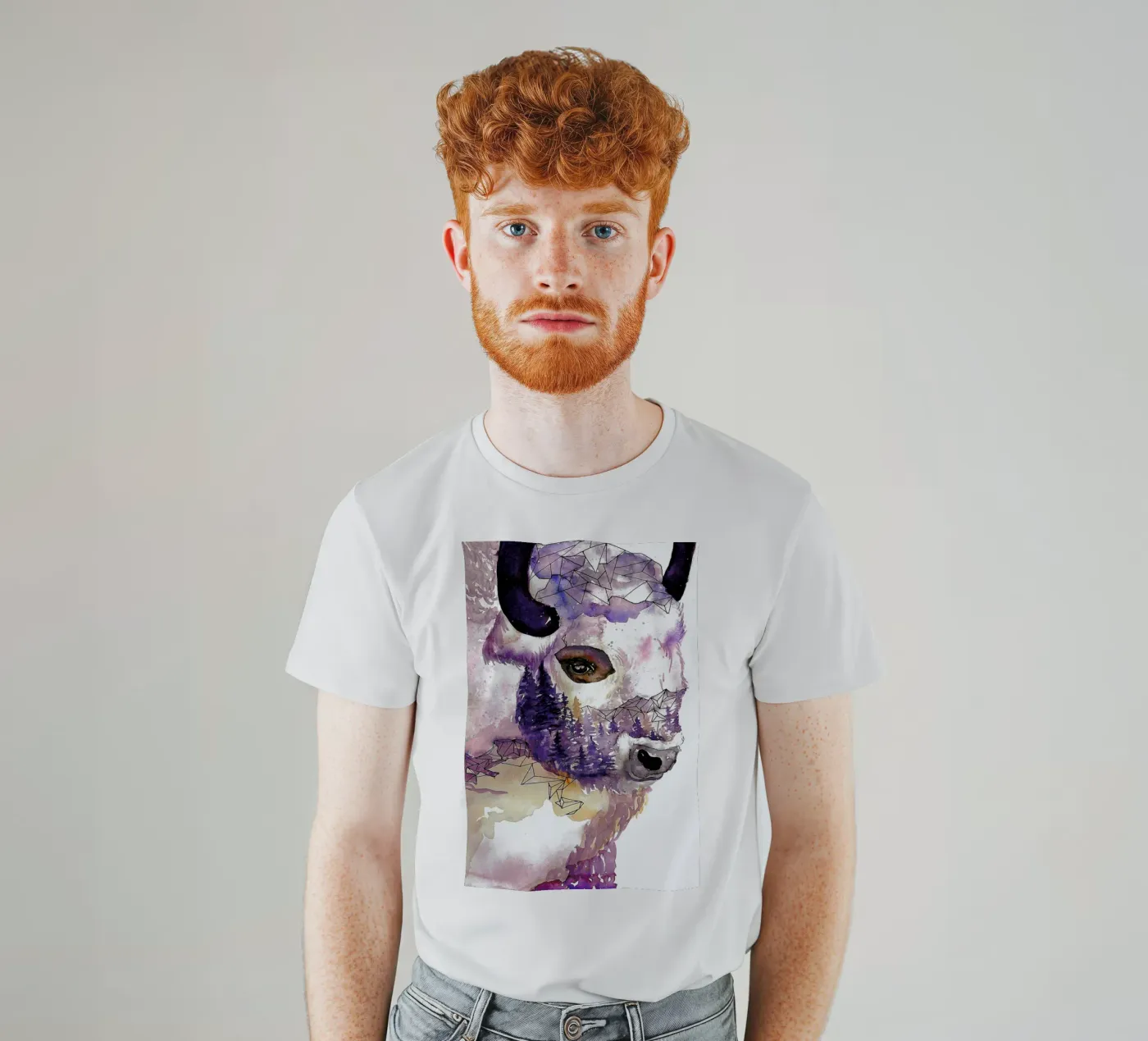 Buffalo t-shirt da Larissa van der Laan