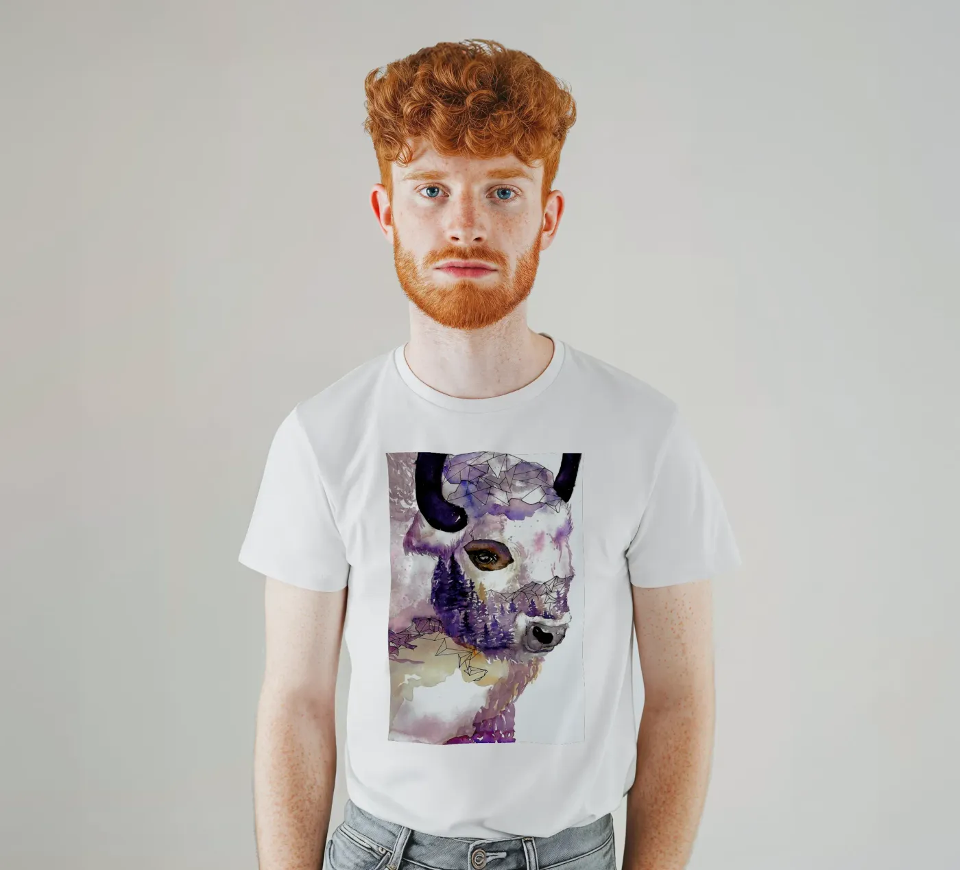 Buffalo t-shirt da Larissa van der Laan