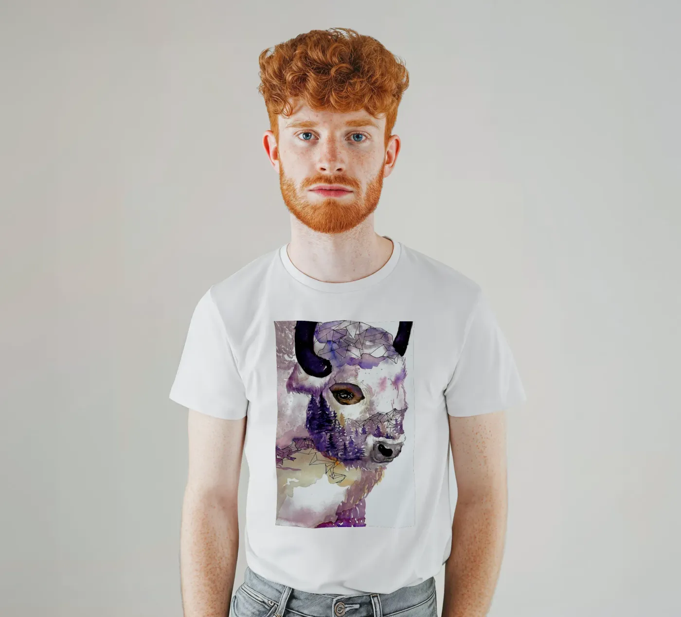 Buffalo t-shirt da Larissa van der Laan