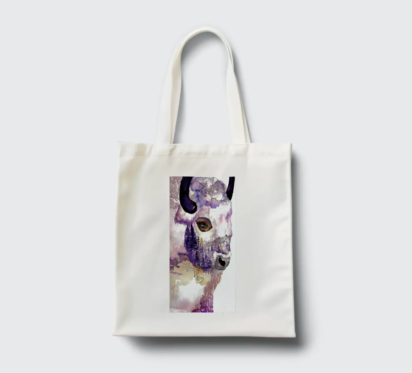 Buffalo tote bag by Larissa van der Laan