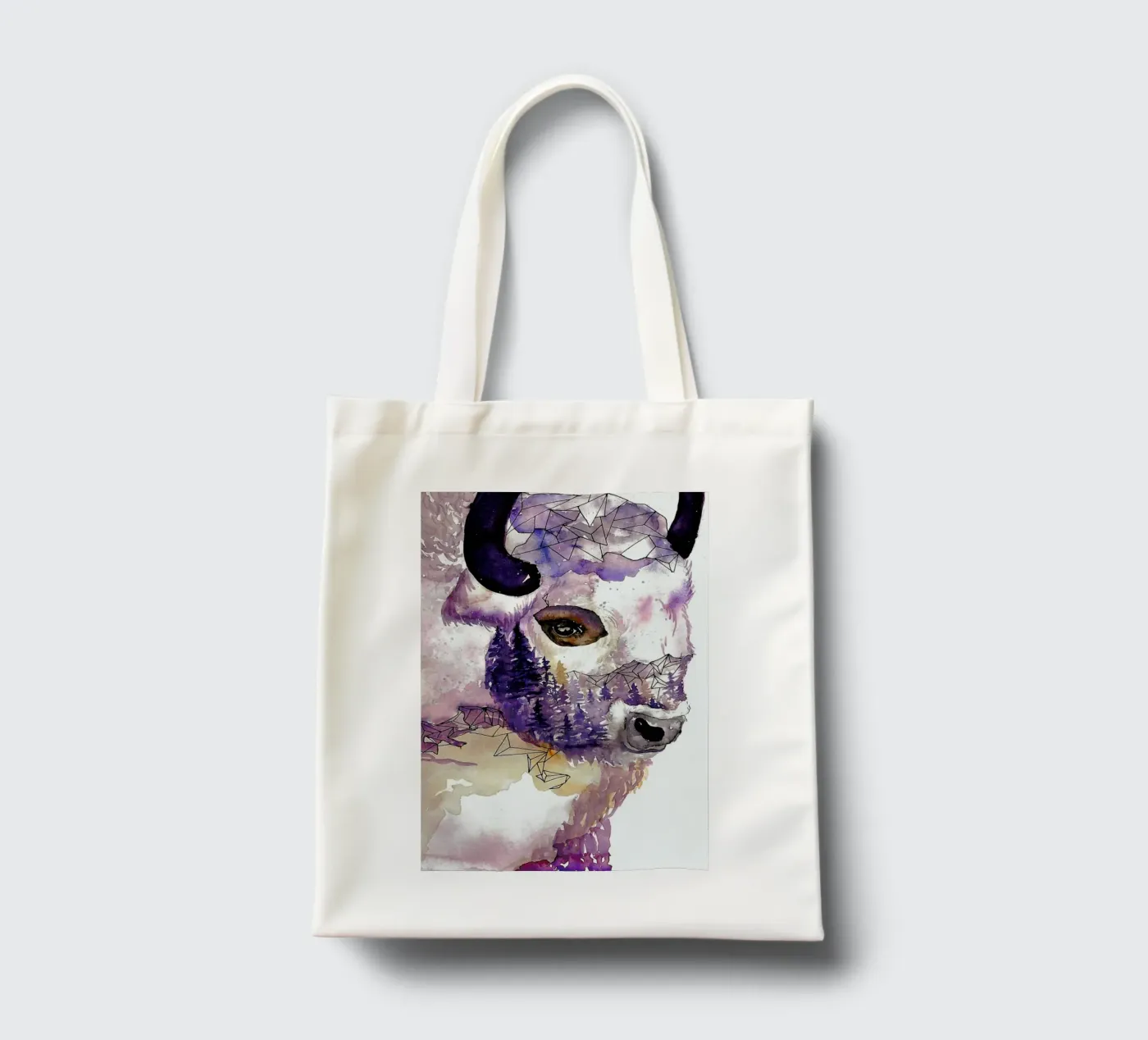 Buffalo tote bag by Larissa van der Laan