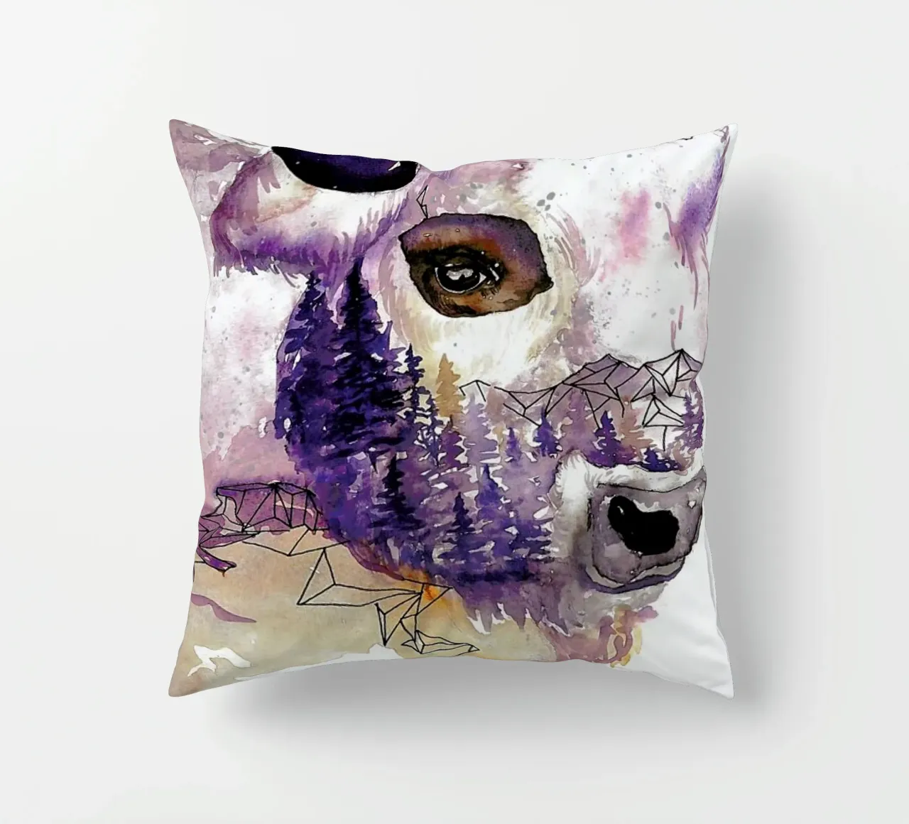 Buffalo cuscino da Larissa van der Laan