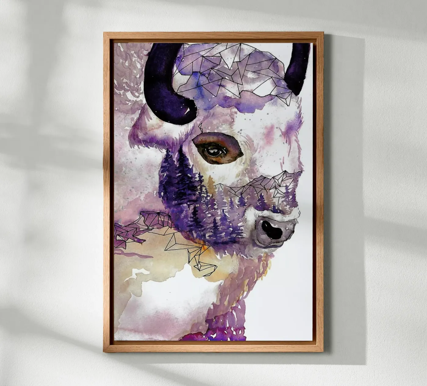 Buffalo tela da Larissa van der Laan