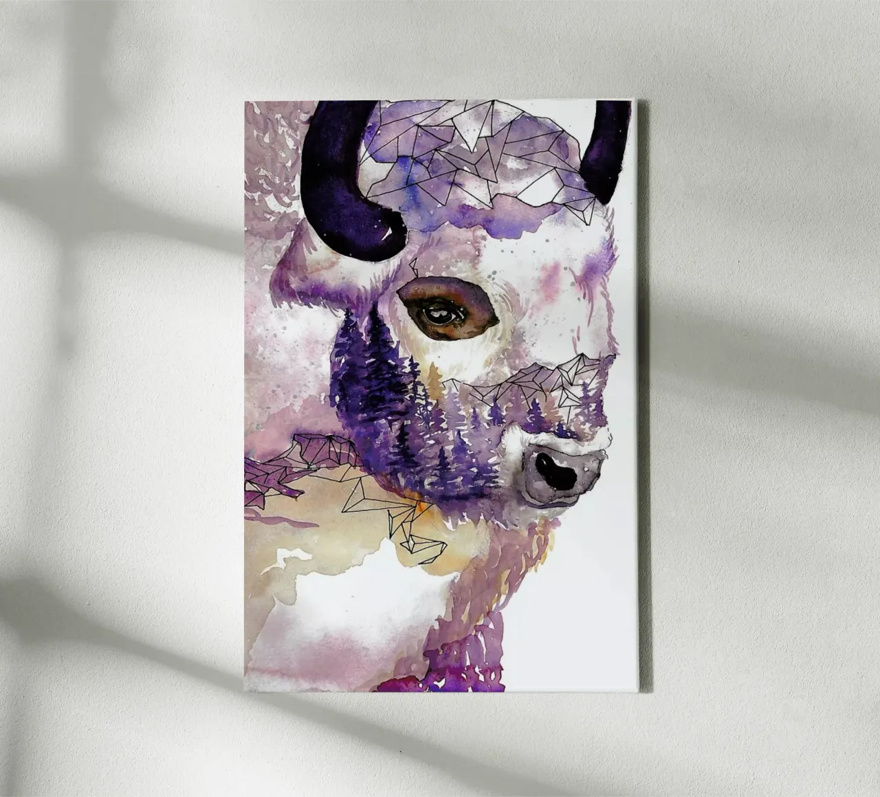 Buffalo tela da Larissa van der Laan