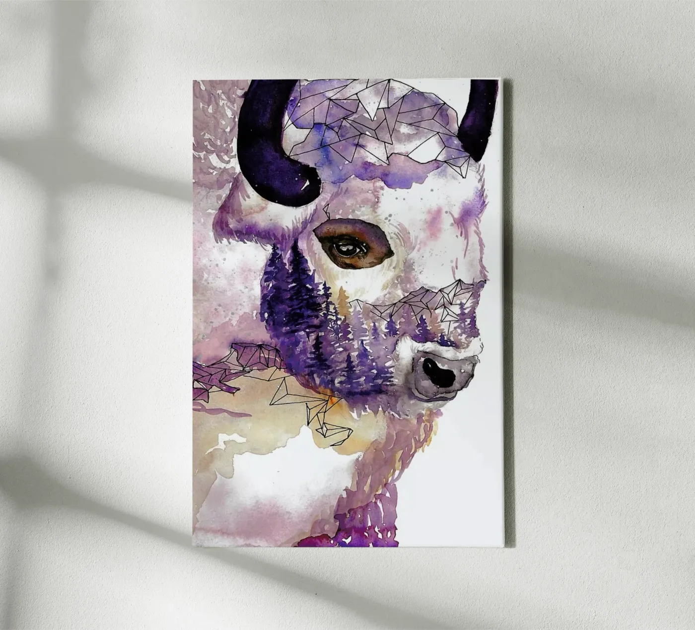 Buffalo tela da Larissa van der Laan