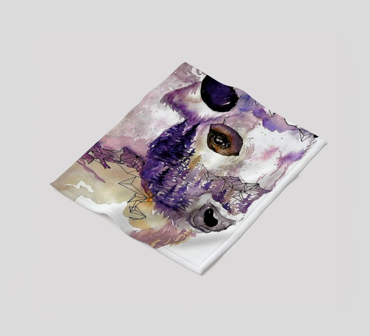 Buffalo Fleecedecke von Larissa van der Laan