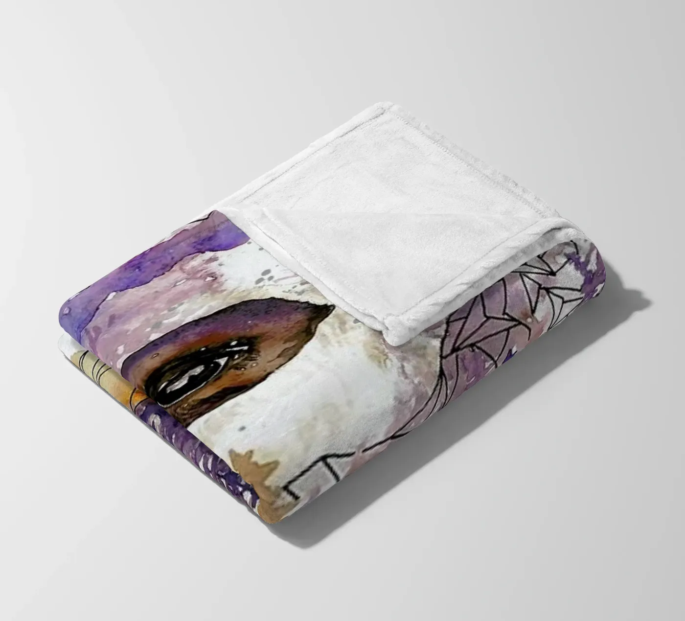 Buffalo fleecedeken van Larissa van der Laan