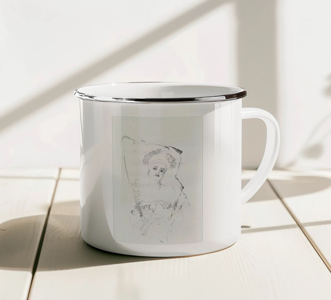 [shāp] I tazza in smalto da Julia Danckwerth