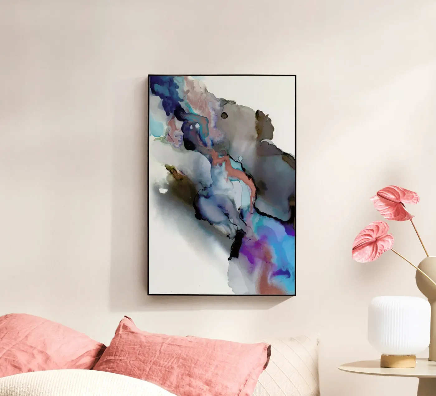 First Love Acryl-Glas von Larissa van der Laan
