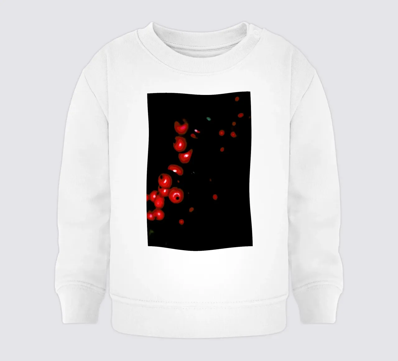 Dark Berries felpa neonato da Babett Schultze
