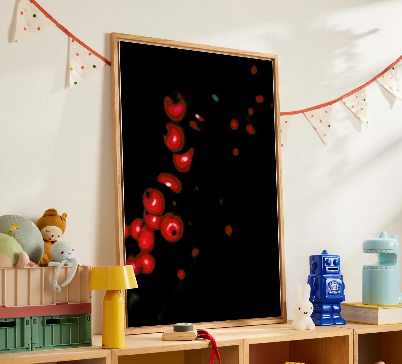 Dark Berries acrylic glass by Babett Schultze