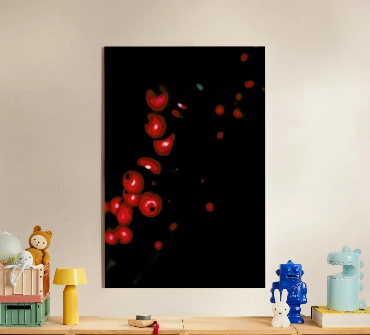 Dark Berries acrylic glass by Babett Schultze