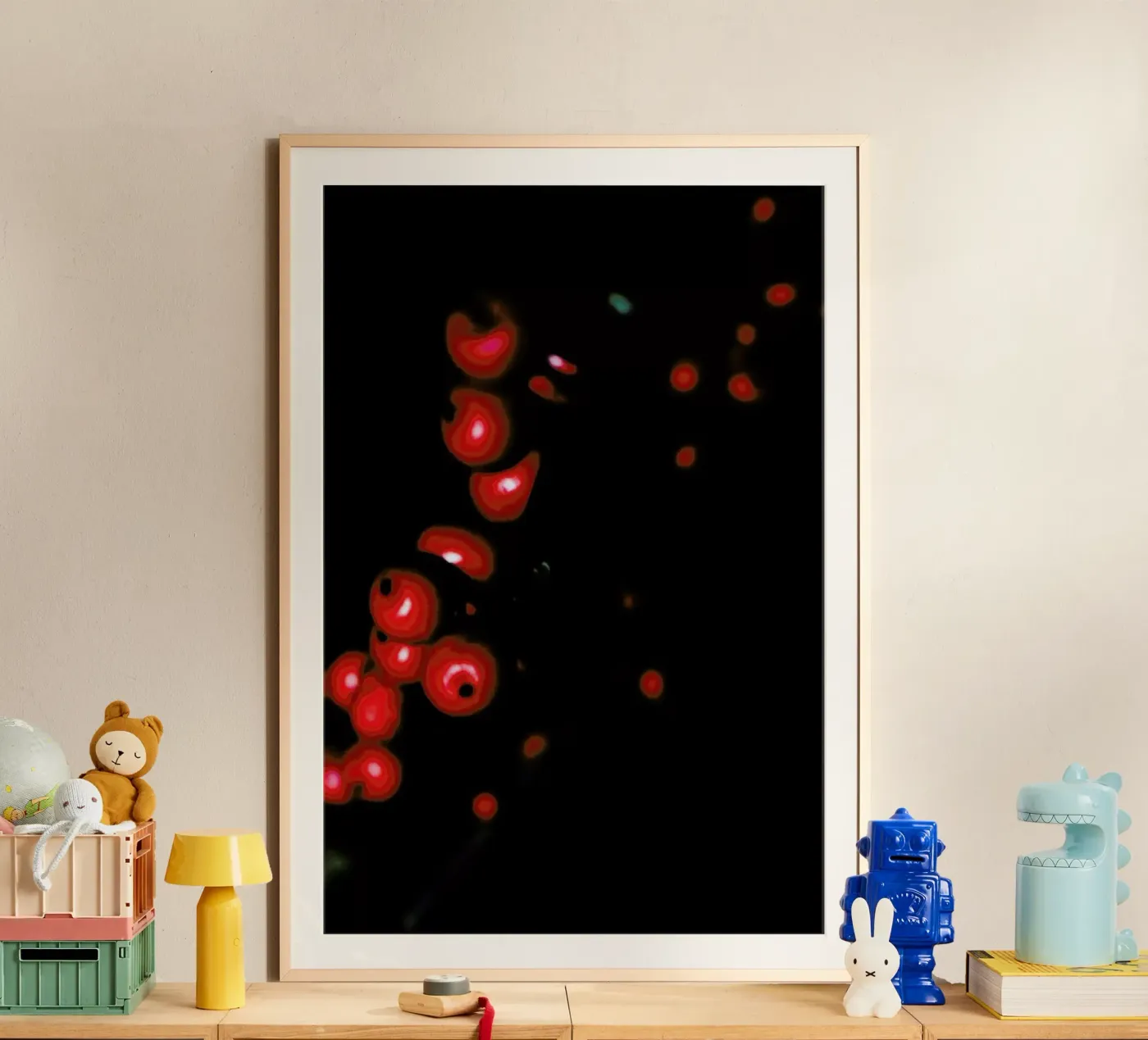 Dark Berries poster by Babett Schultze