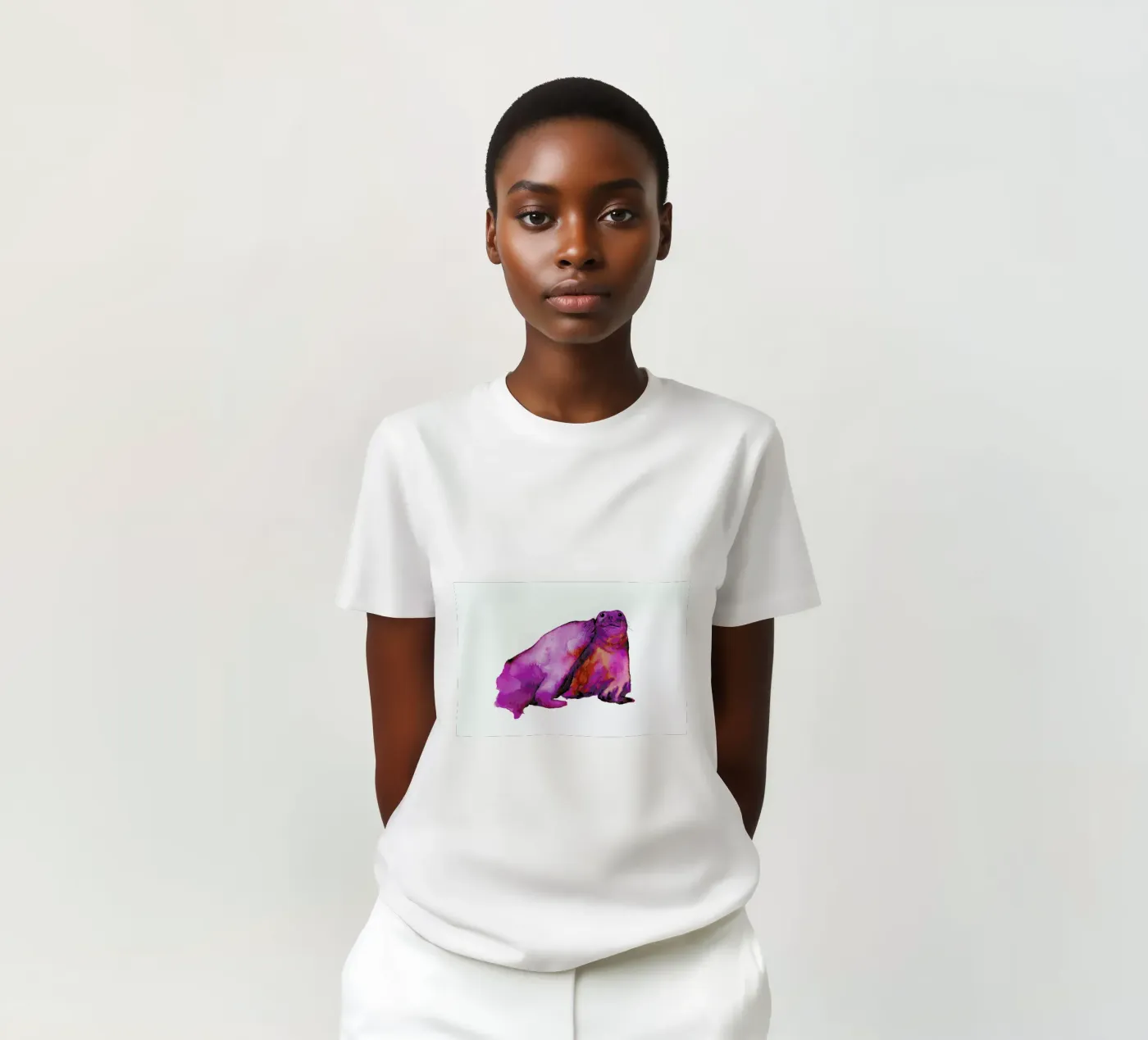 Do t-shirt van Larissa van der Laan