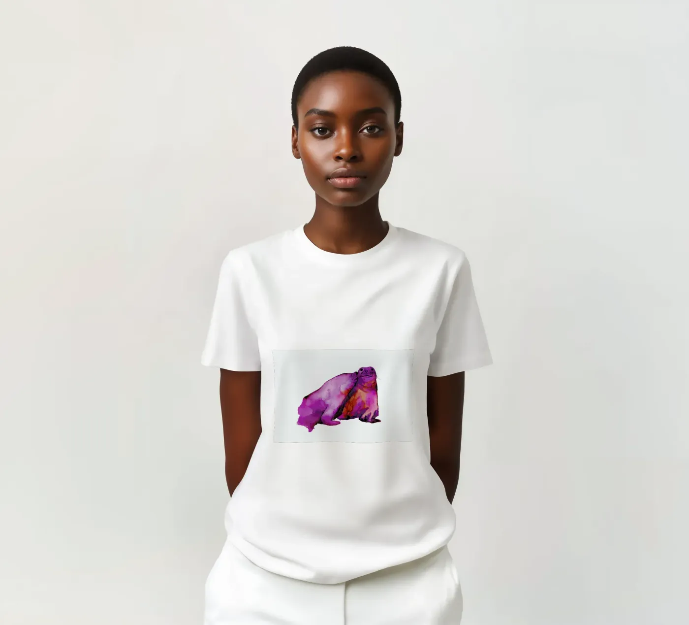 Do t-shirt van Larissa van der Laan
