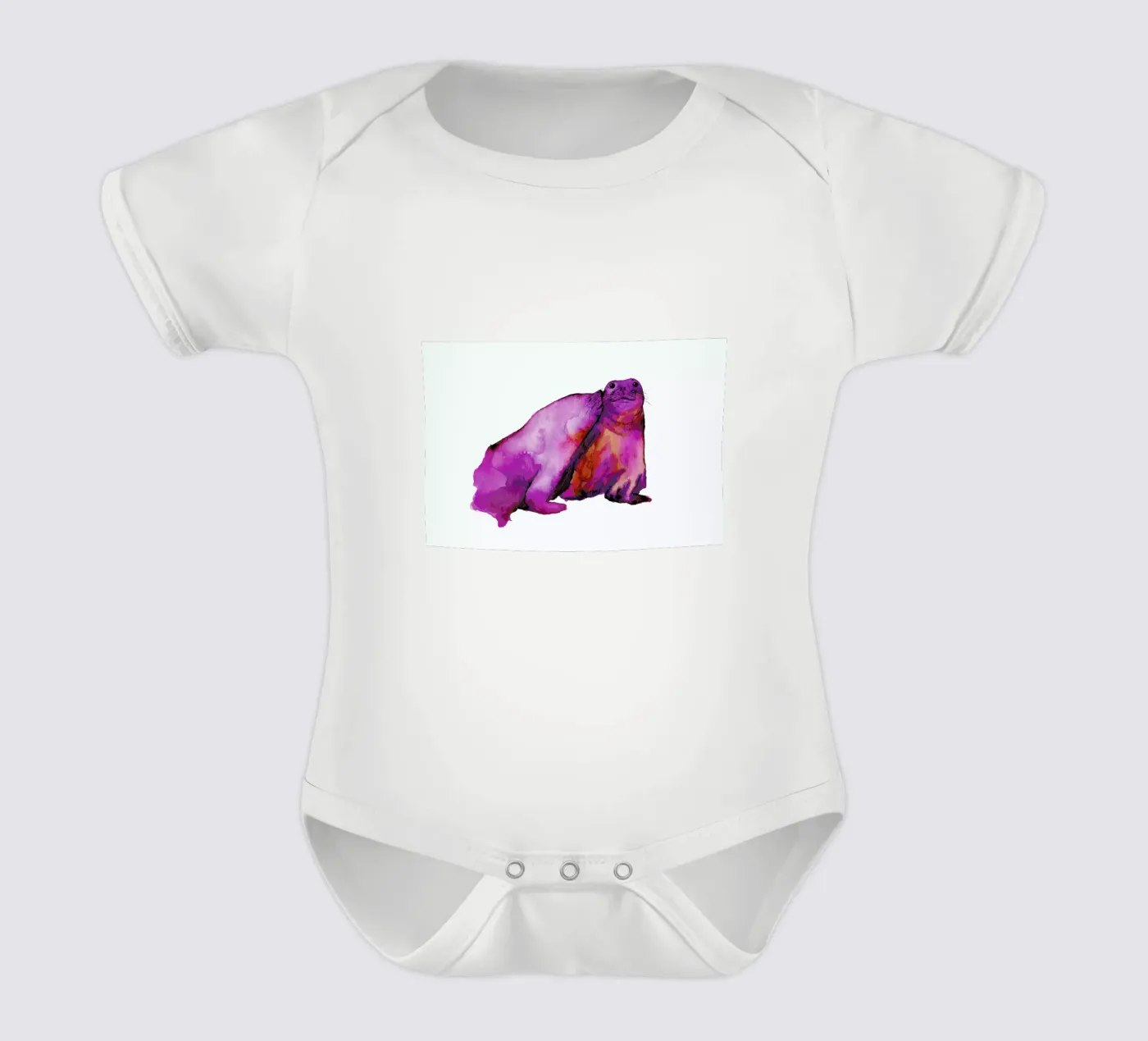 Do Kurzarm Babybody von Larissa van der Laan