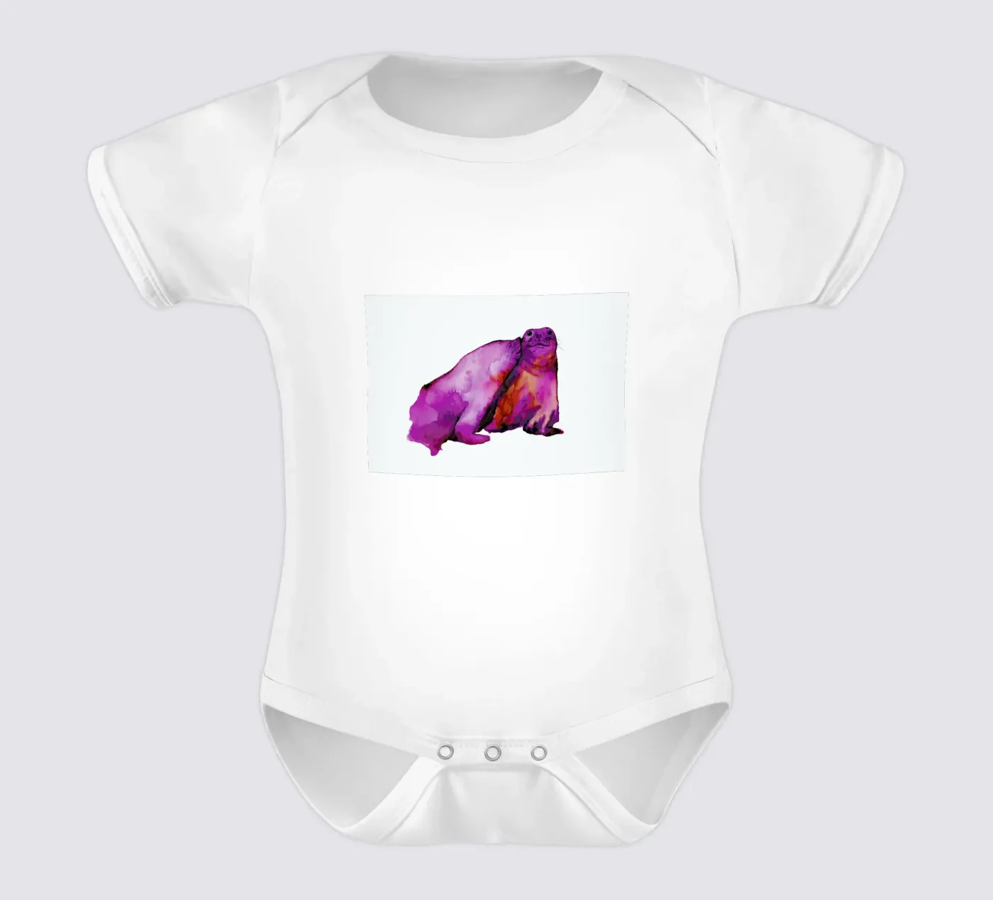 Do Kurzarm Babybody von Larissa van der Laan