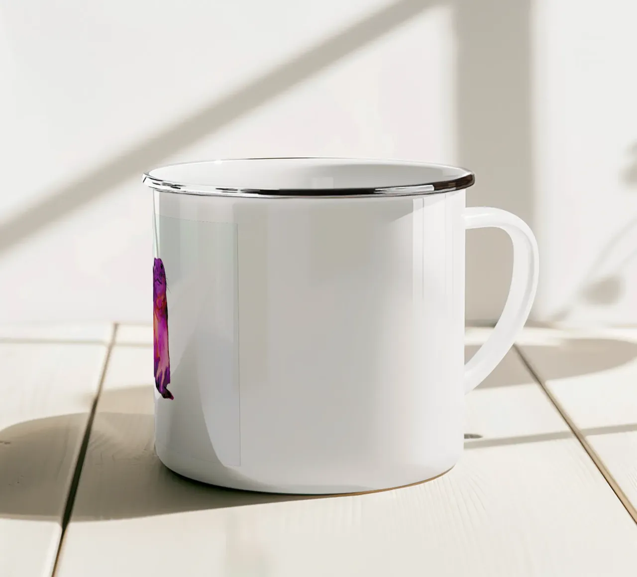Do tazza in smalto da Larissa van der Laan