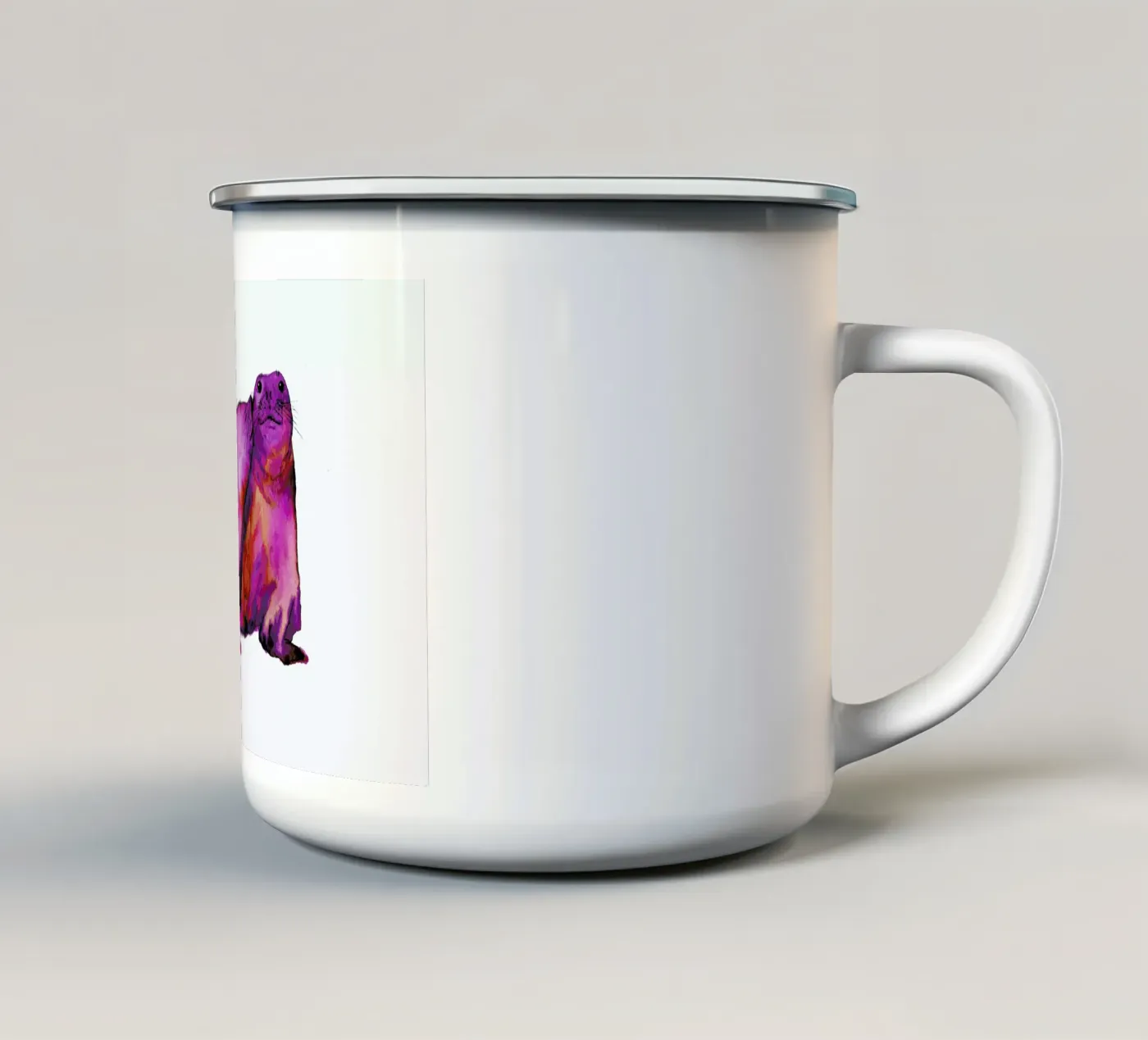 Do enamel mug by Larissa van der Laan