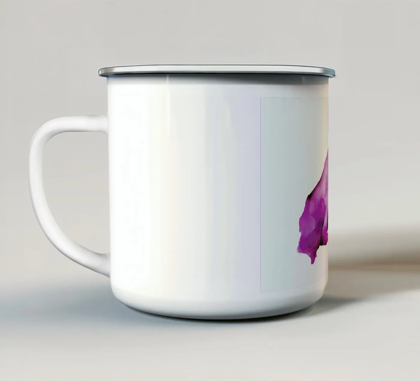 Do enamel mug by Larissa van der Laan