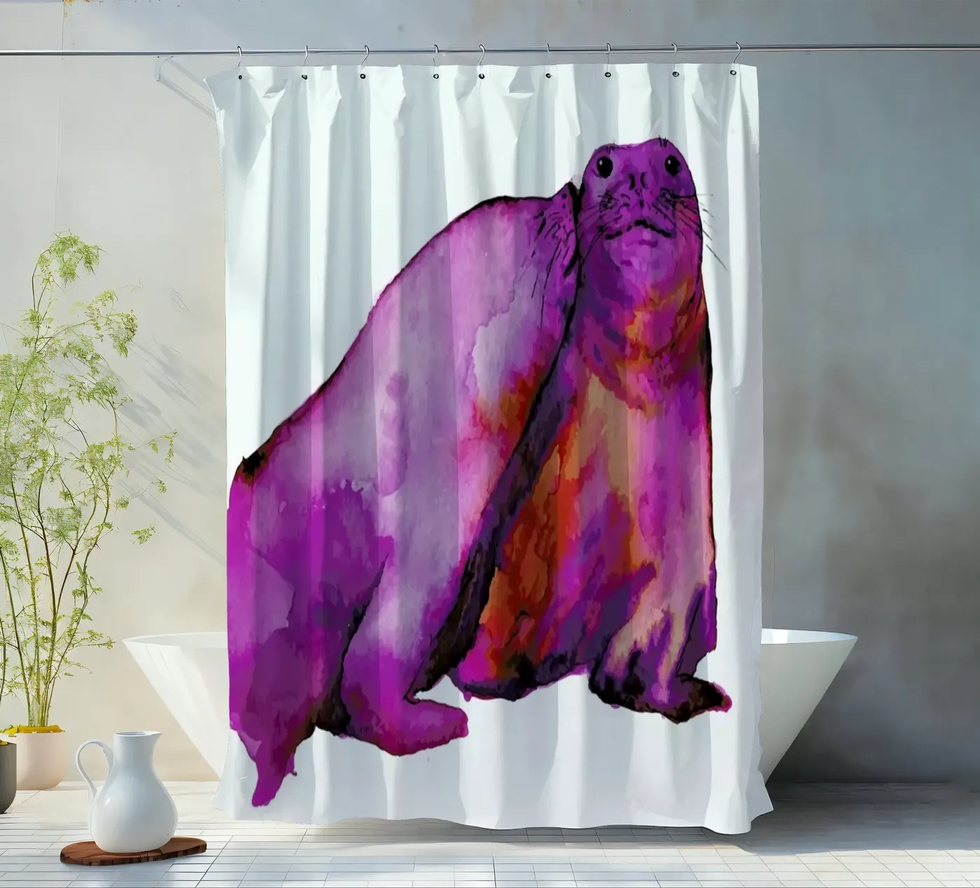 Do Duschvorhang von Larissa van der Laan