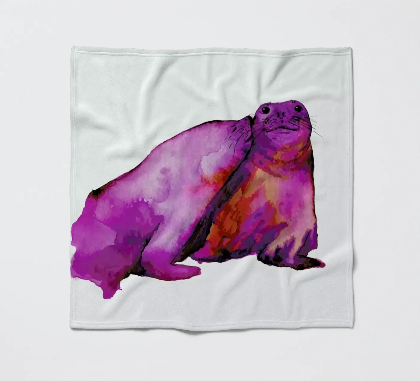 Do Fleecedecke von Larissa van der Laan