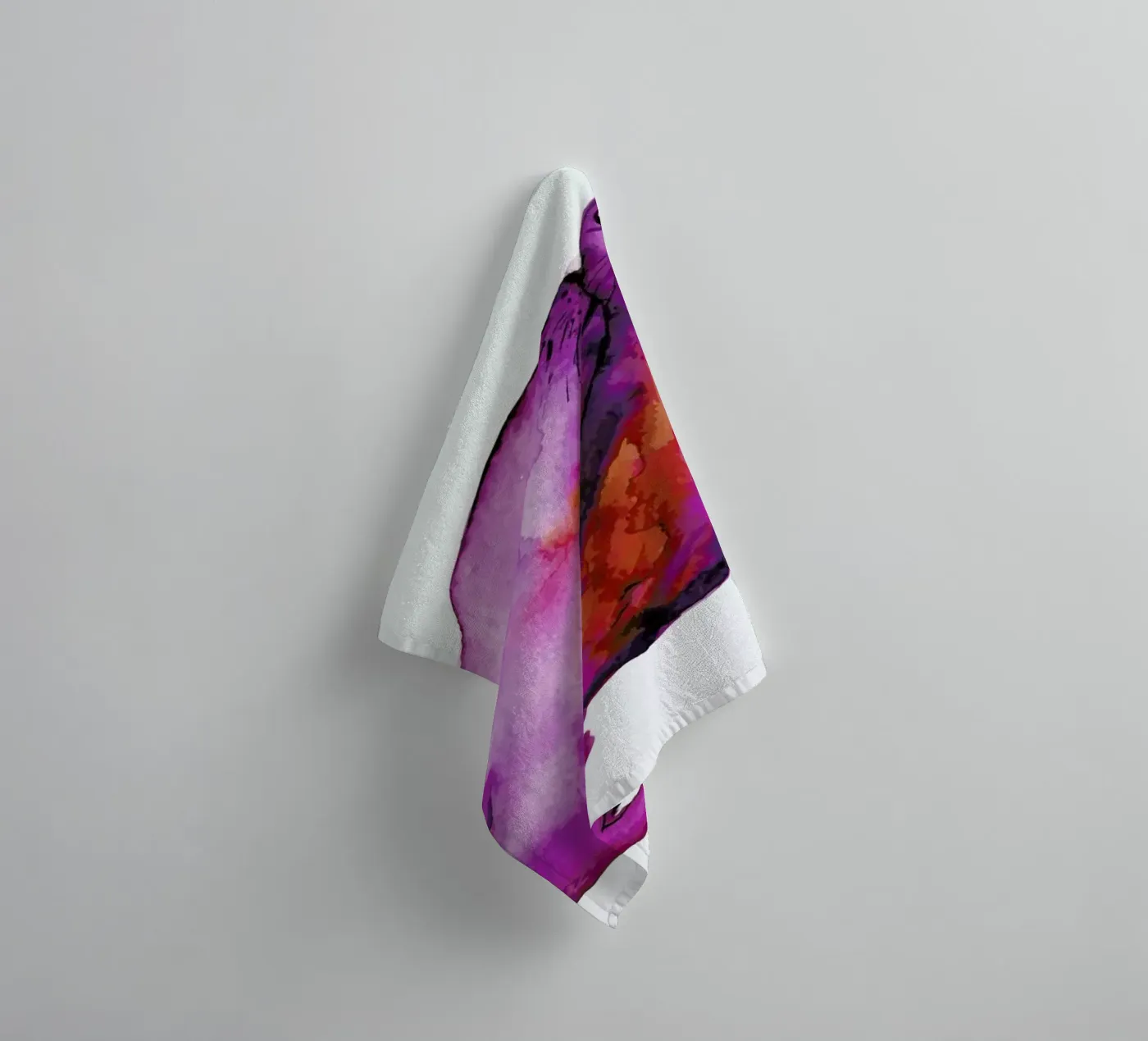 Do badhanddoek van Larissa van der Laan